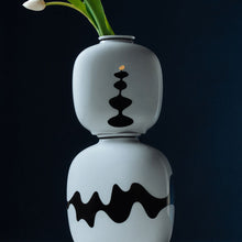 Load image into Gallery viewer, Home Monochrome Vase 26 cm
