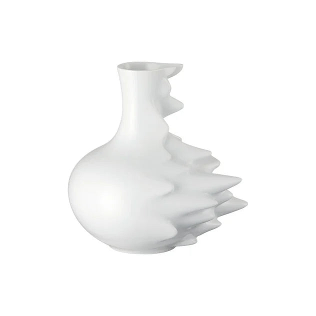 Fast White Glazed Vase 22 cm