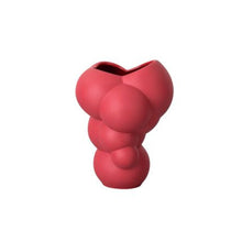 Load image into Gallery viewer, Skum Vase Ruby Red 14 cm
