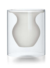 Load image into Gallery viewer, Esmeralda Vase 16 cm Clear and Frosted
