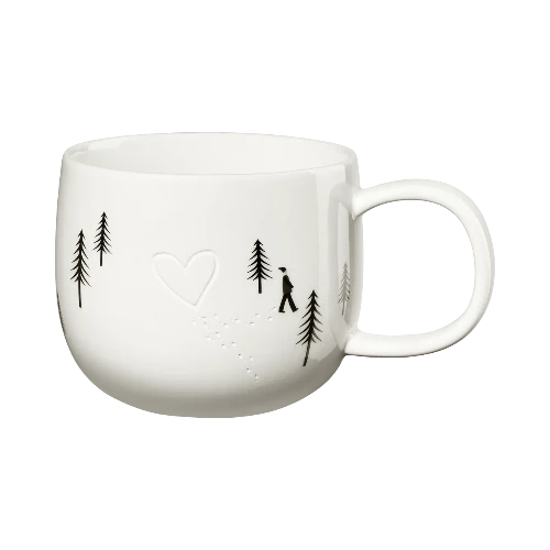Mug Heart In The Snow 0.4 L