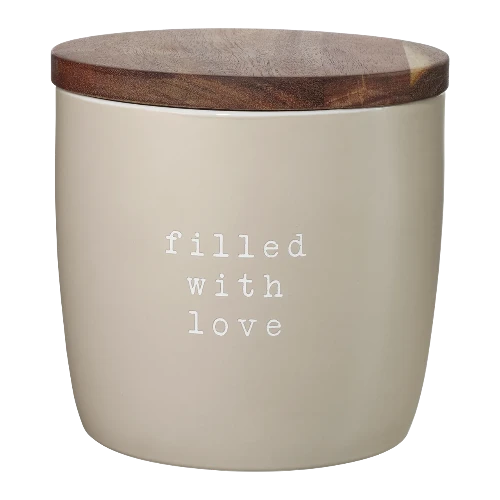 Hey! Filled with Love Jar ∅ 15 CM