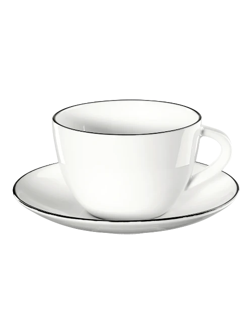 A Table Coffee cup with Saucer