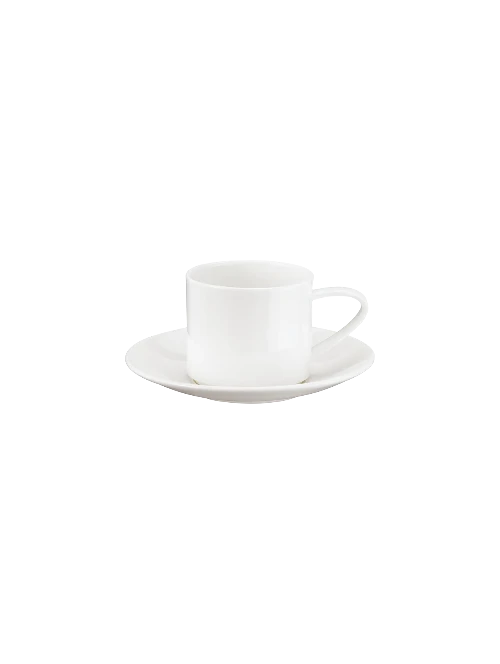 A Table Coffee cup with Saucer - Stackable