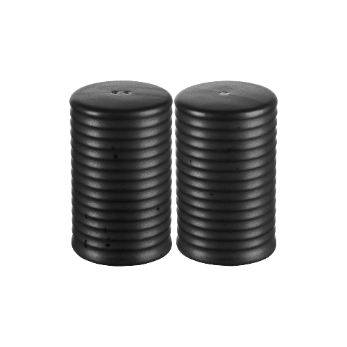 Kitchen'art Salt/Pepper Tax Set, Black