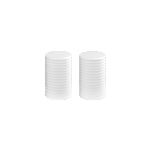 Kitchen'art Salt/Pepper Tax Set, White
