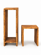 Load image into Gallery viewer, Rustic Wooden Stools – Two Sizes

