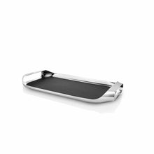 Load image into Gallery viewer, Serving Tray 43 x 25 cm Stainless Steel + Silicone Mat for Steel Tray
