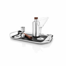 Load image into Gallery viewer, Serving Tray 43 x 25 cm Stainless Steel + Silicone Mat for Steel Tray
