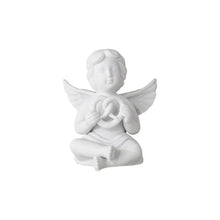 Load image into Gallery viewer, Angels White Matte Angel with Pretzel 10 cm
