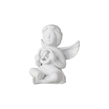 Load image into Gallery viewer, Angels White Matte Angel with Pretzel 10 cm
