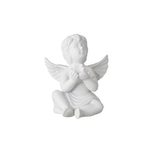 Load image into Gallery viewer, Angels White Matte Angel with Lucky Clover 10 cm
