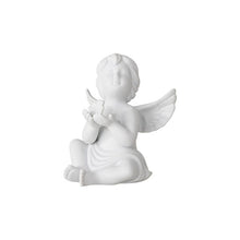 Load image into Gallery viewer, Angels White Matte Angel with Lucky Clover 10 cm
