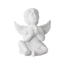 Load image into Gallery viewer, Angels White Matte Angel with Lucky Clover 15 cm
