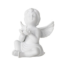 Load image into Gallery viewer, Angels White Matte Angel with Lucky Clover 15 cm
