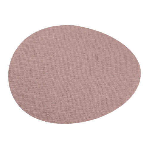 Placemat Oval, Clay Salmon 45x35 cm
