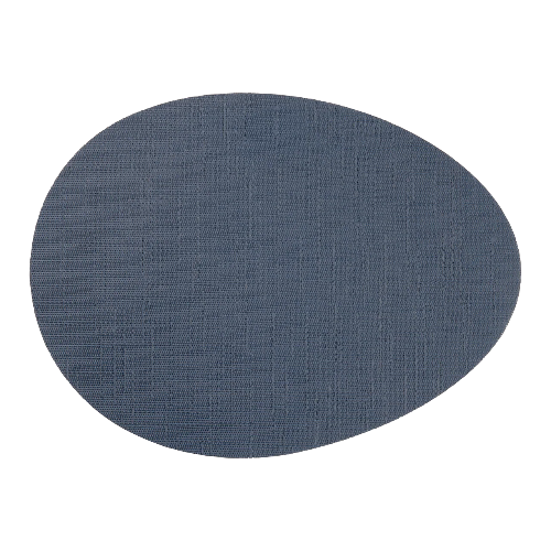 Placemat Oval, Arctic Blue 45x35 cm