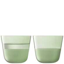 Load image into Gallery viewer, Arc Contrast Tumbler 260ml Set of 2 - Moss
