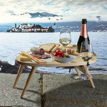 Load image into Gallery viewer, Scenario Portable Wine Picnic Foldable Table
