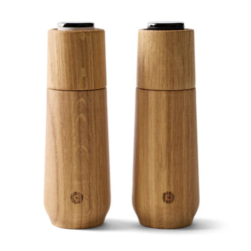 Champagne Set, Oak Grinders - 17cm