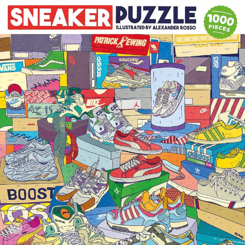 Sneaker Puzzle: A 1000 Pieces Jigsaw Puzzle