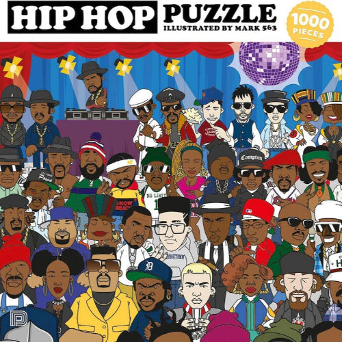 Hip Hop Puzzle: A 1000 Pieces Jigsaw Puzzle