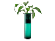 Load image into Gallery viewer, Nest vase/bougeoir green-grey 65cm
