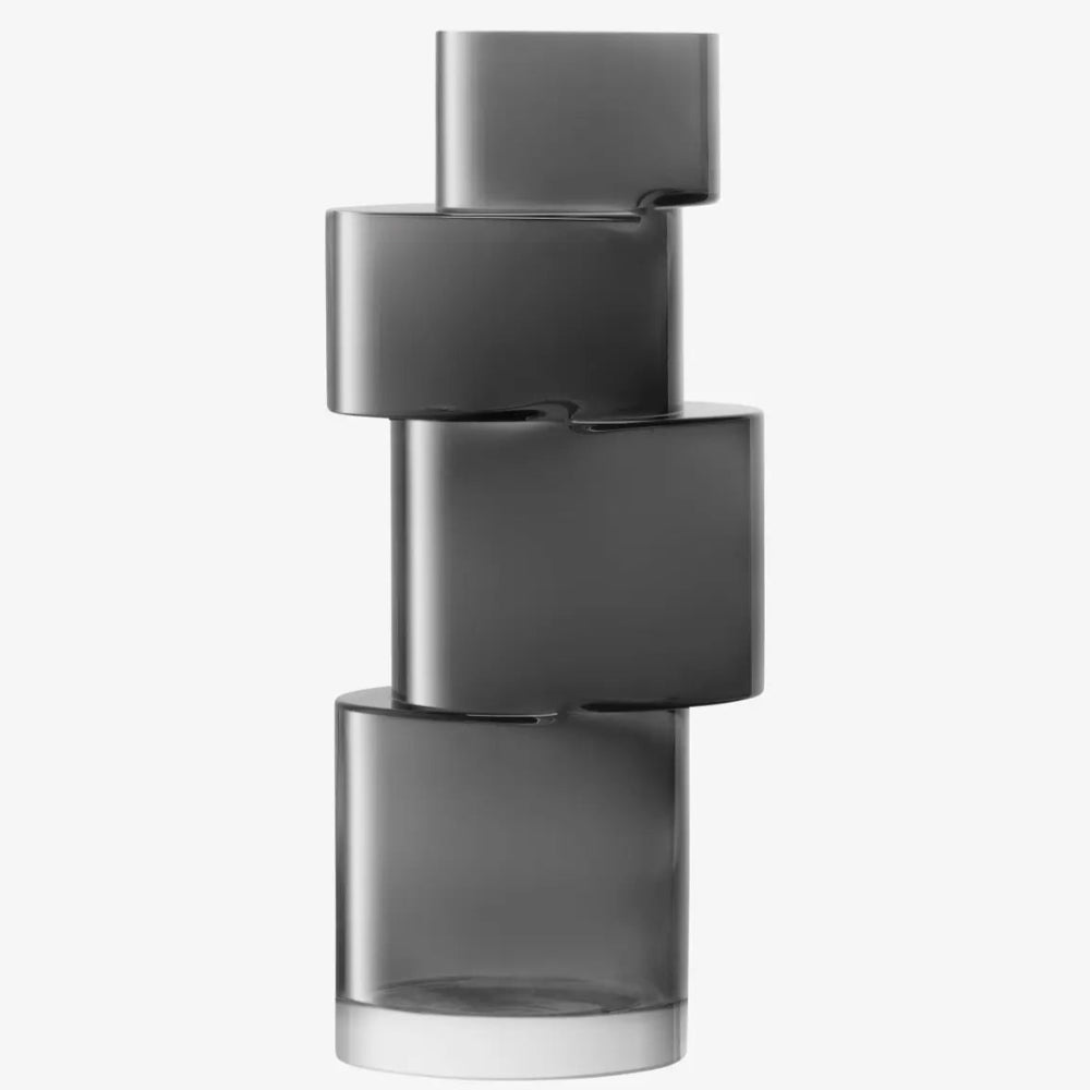 Tier Vase 35cm Grey