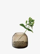 Load image into Gallery viewer, Dapple Tealight Holder/Vase 7cm Earth Brown
