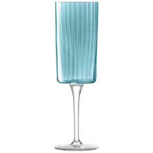 Load image into Gallery viewer, Gems Champagne Flute 210ml Set of 4 - Sapphire Blue
