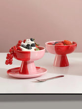 Load image into Gallery viewer, Bowl on Foot, Strawberry Smoothie
