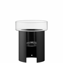 Load image into Gallery viewer, Terrazza Planter H22cm Jet Black
