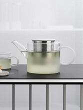 Load image into Gallery viewer, Opal Teapot, Frosted with White Lid 1.5 l
