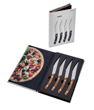 Load image into Gallery viewer, Set of 4 Pizza &amp; Steak Knives “Napoli” Light
