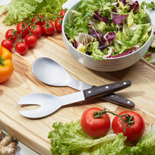 Load image into Gallery viewer, Stainless Steel Luxury Salad Set “Caesar’s Joices” Dark
