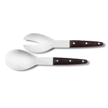 Load image into Gallery viewer, Stainless Steel Luxury Salad Set “Caesar’s Joices” Dark
