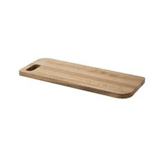 Load image into Gallery viewer, “Felix” Serving Cutting Board in Solid Natural Oak Wood 50x22
