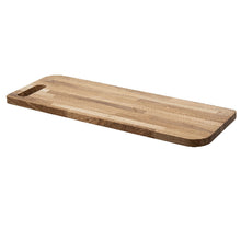 Load image into Gallery viewer, “Felix” Serving Cutting Board in Solid Natural Oak Wood 60x22
