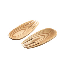 Load image into Gallery viewer, Cozze Salad Hands in Solid Ashwood
