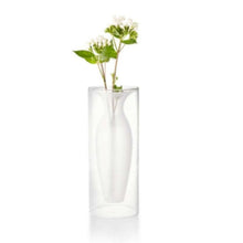 Load image into Gallery viewer, Esmeralda Vase 32 cm Clear and Frosted
