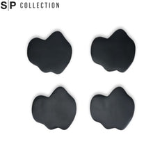 Load image into Gallery viewer, Charm Coaster Organic Black - set of 4
