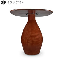 Load image into Gallery viewer, Mio Side Table 50x36xH50cm with Wooden Tabletop Red Clay
