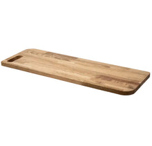 Load image into Gallery viewer, “Felix” Serving Cutting Board in Solid Natural Oak Wood 70x25
