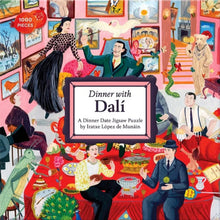 Load image into Gallery viewer, Dinner with Dalí: A 1000 Pieces Jigsaw Puzzle
