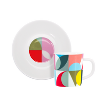 Load image into Gallery viewer, Espresso cup + Saucer 'Solena'
