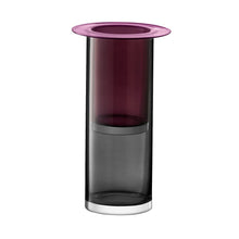 Load image into Gallery viewer, Nest vase/bougeoir grey-violet 45cm
