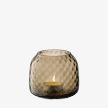 Load image into Gallery viewer, Dapple Tealight Holder/Vase 7cm Earth Brown
