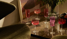 Load image into Gallery viewer, Gems Champagne Flute 210ml Set of 4 - Mauve

