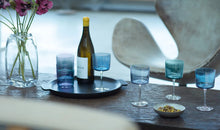 Load image into Gallery viewer, Gems Wine Glass 250ml Set of 4 - Sapphire Blue
