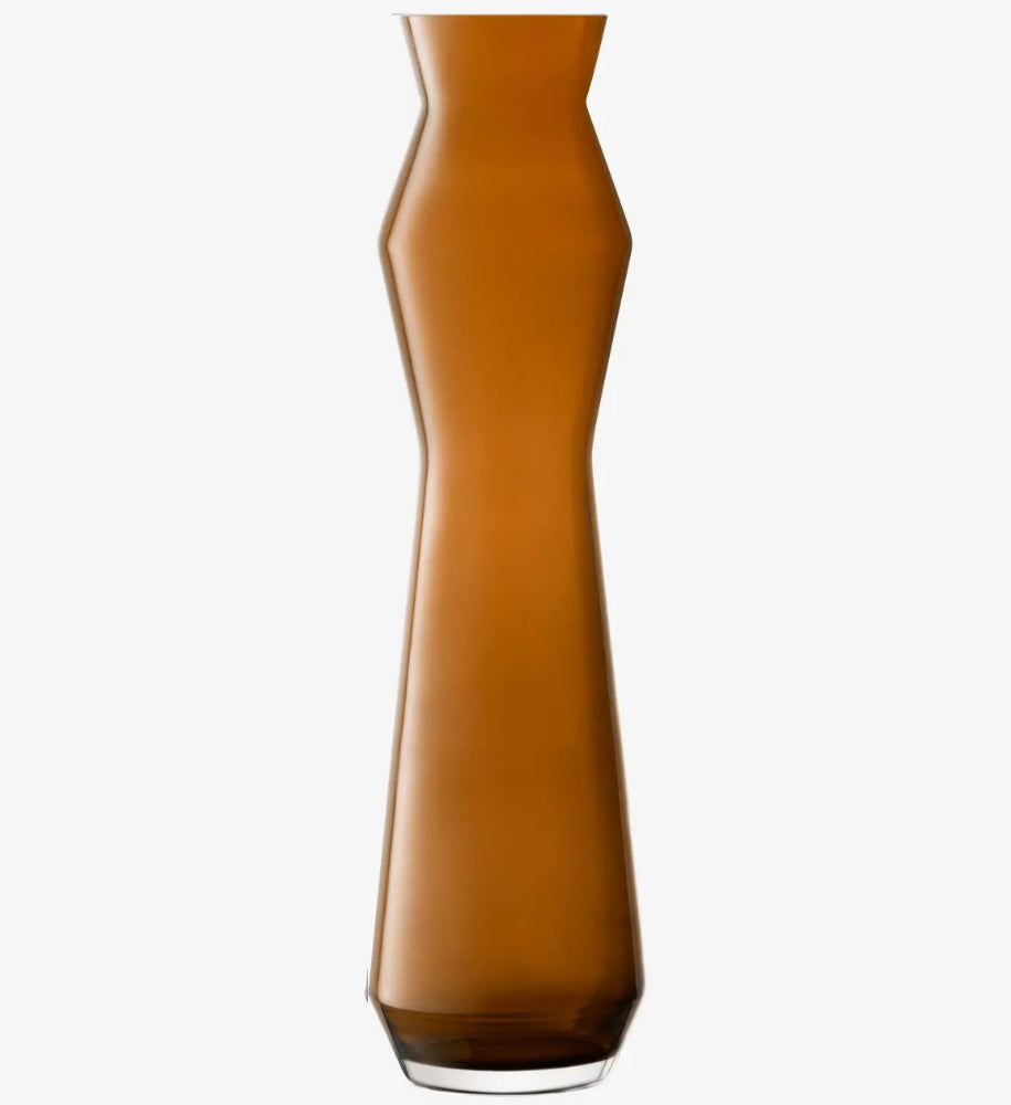 Sculpt Vase 100cm Cognac